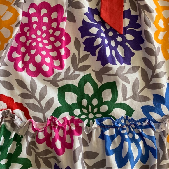 Colorful flower dress - Picture 3 of 4